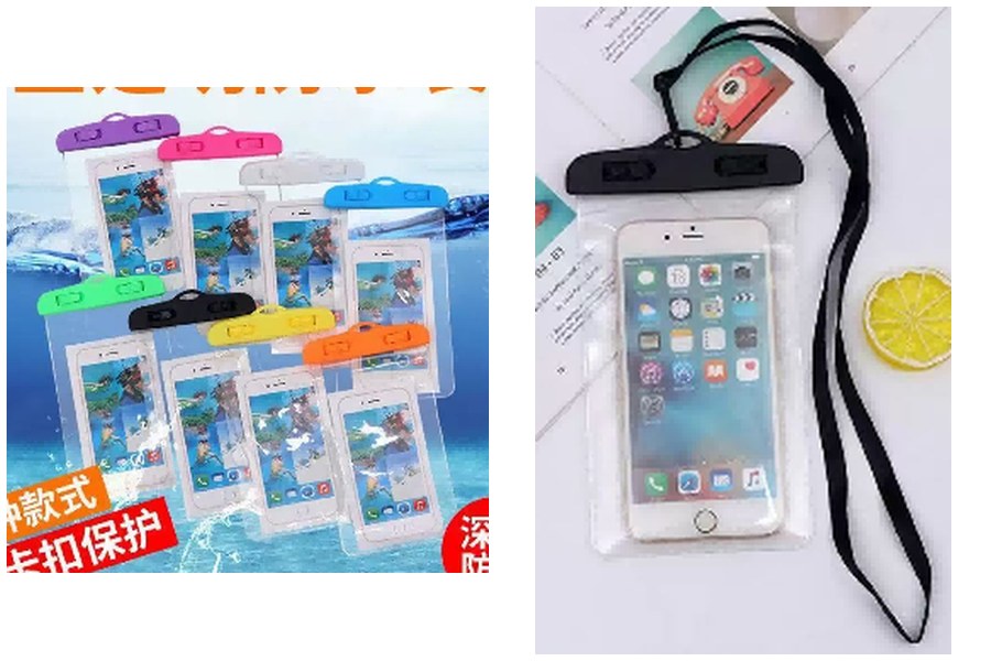Funda impermeable para teléfono - colores surtidos