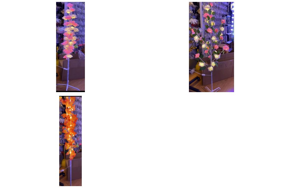 Árbol de Navidad con luces LED