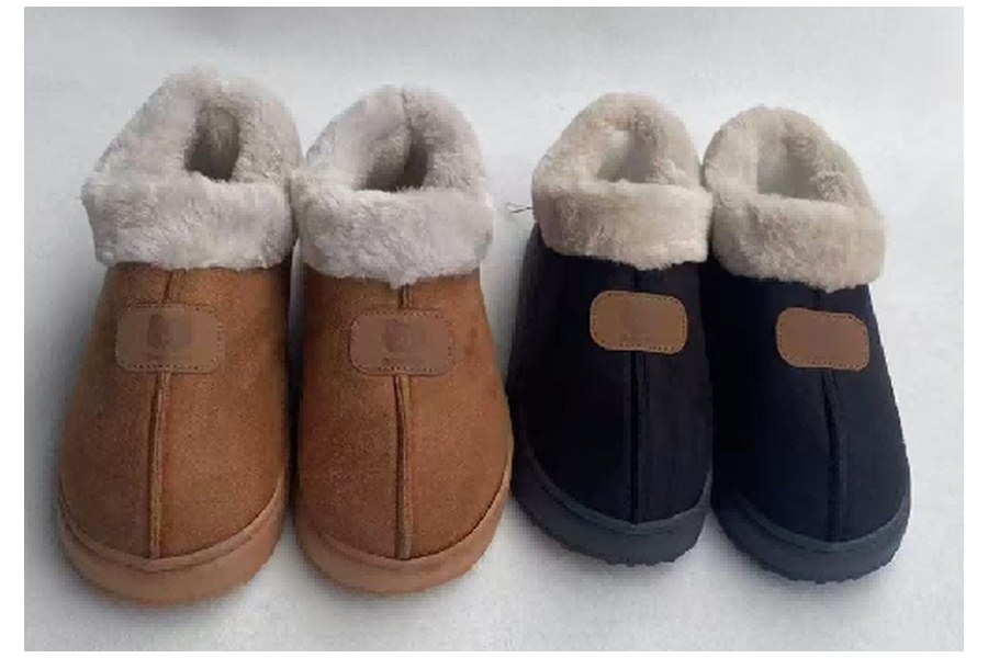 Pantuflas de algodón