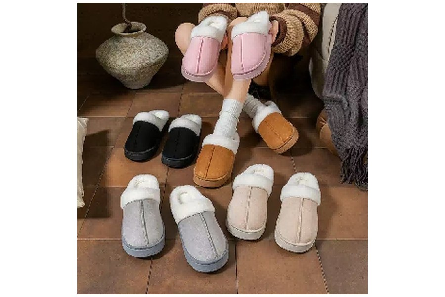 Pantuflas de algodón