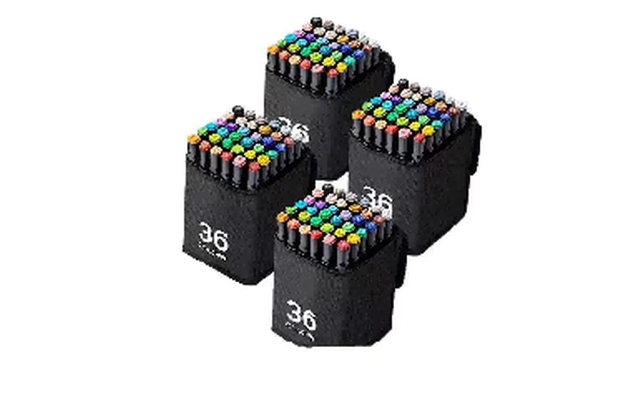 Plumones de 12 colores